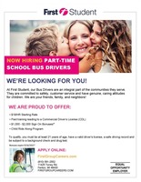 Bus Drivers Needed