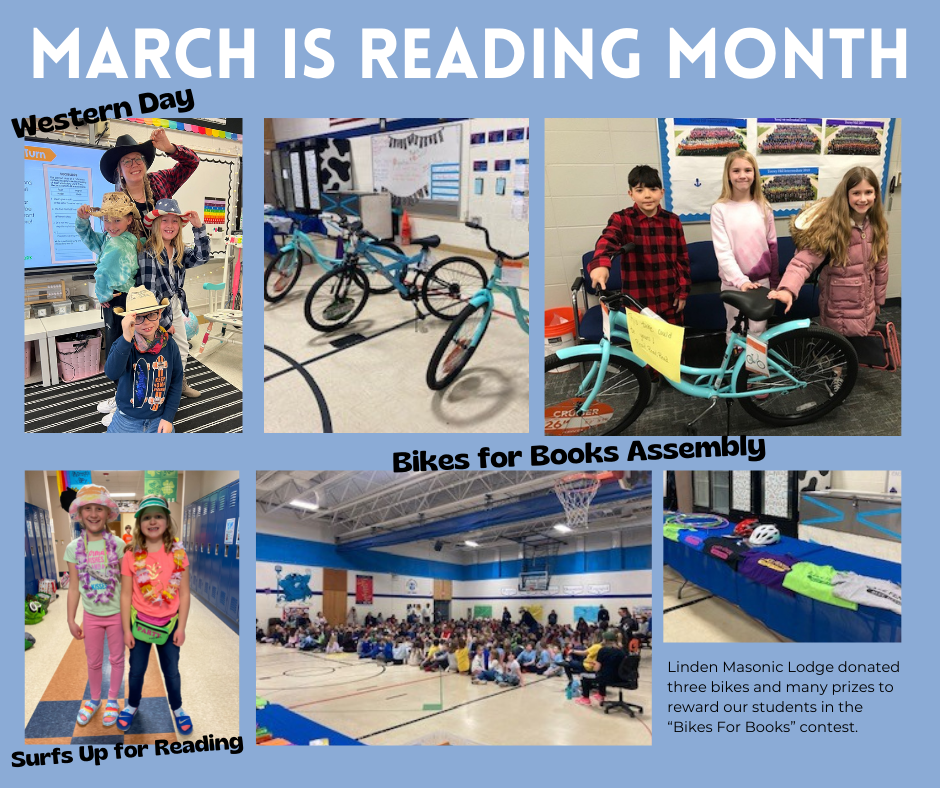 March is reading month