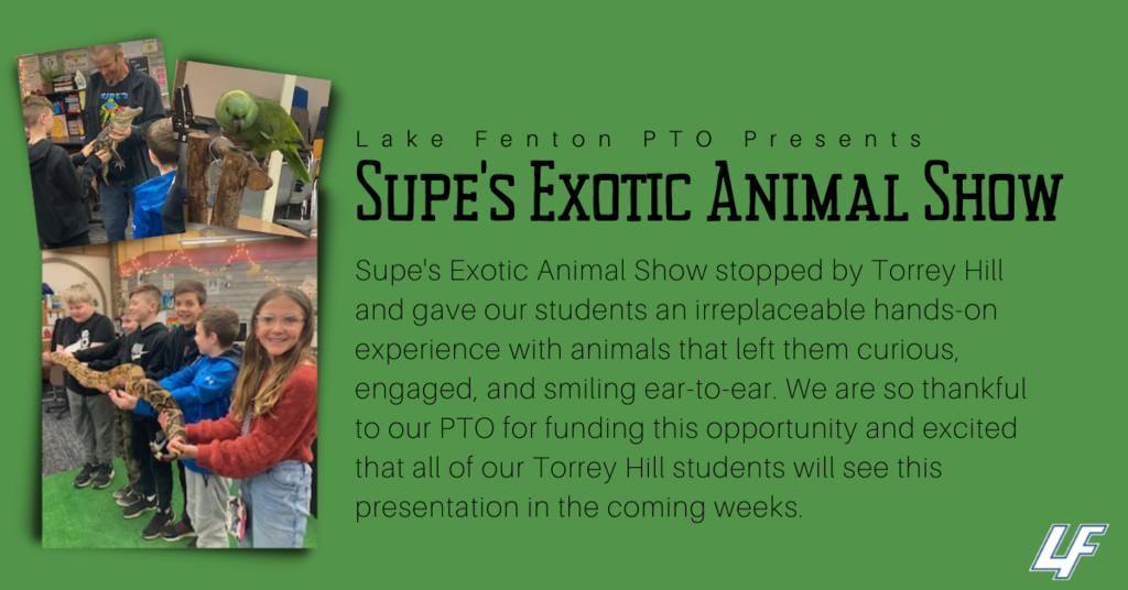 Supes Exotic Animal show