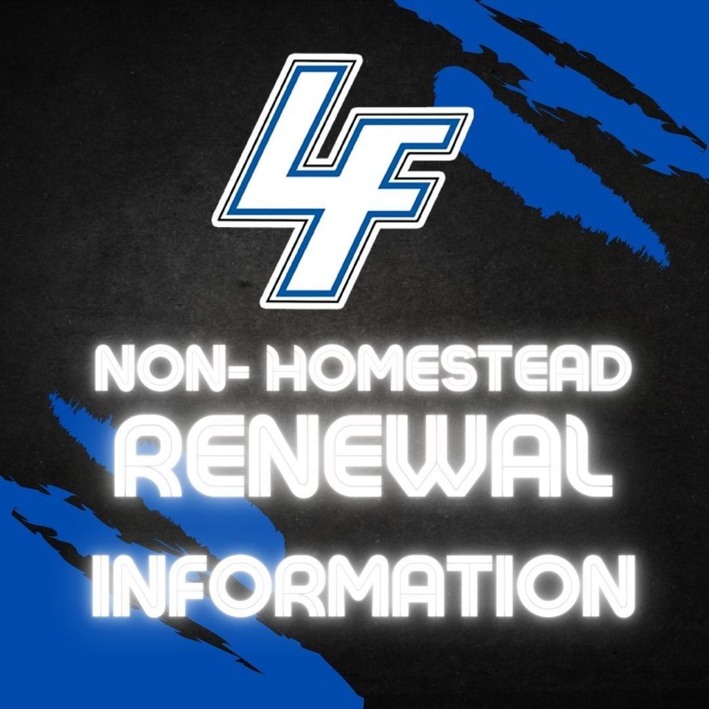 Lake Fenton Non-Homestead Renewal Information