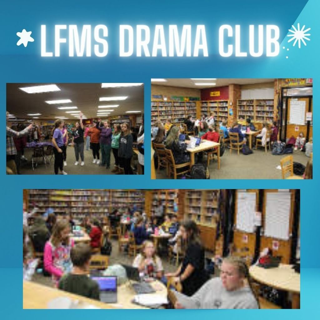 Drama Club practicing for their play!