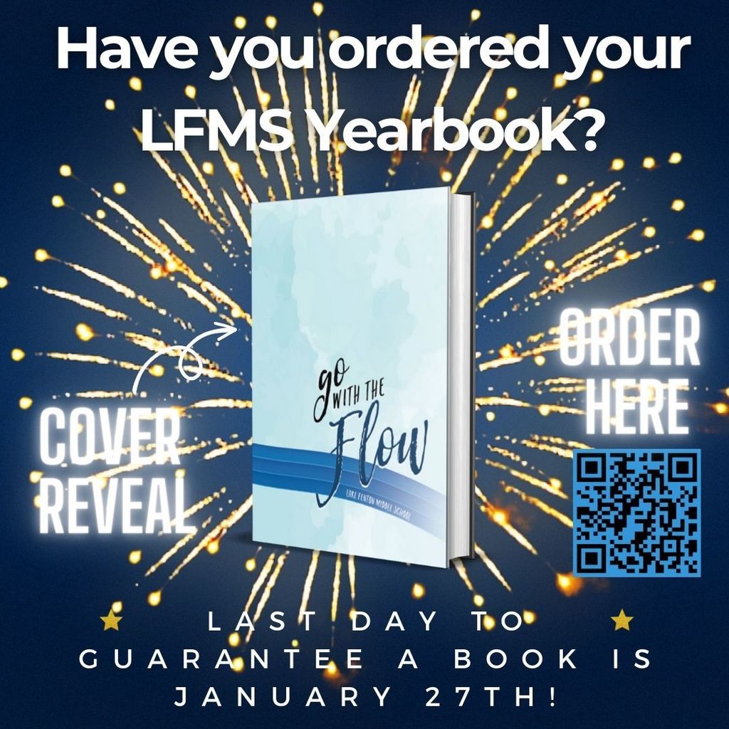 Cover reveal of the middle school yearbook