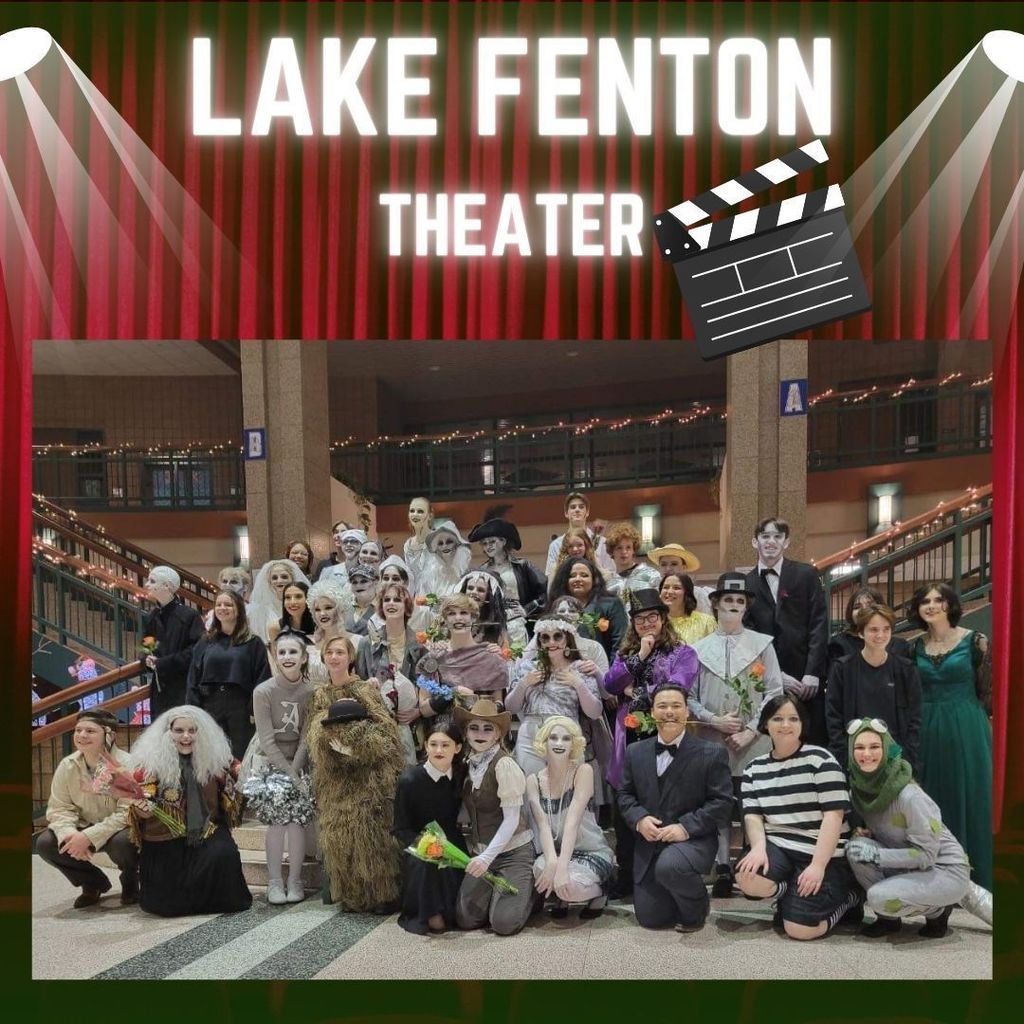Lake Fenton Theater Company posing