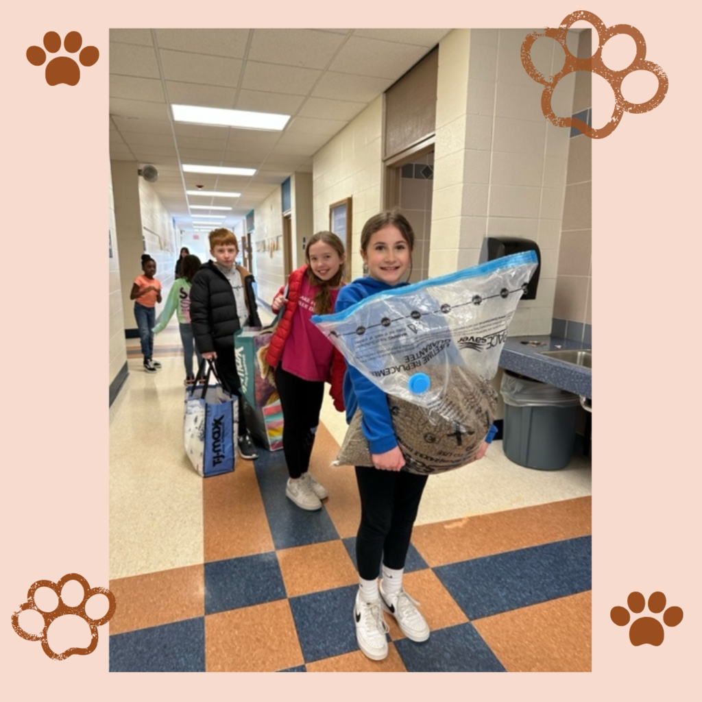 NEHS students' Fundraiser for canines